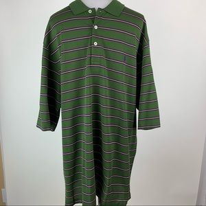 POLO Golf Ralph Lauren Pima Cotton Striped Polo Shirt XL